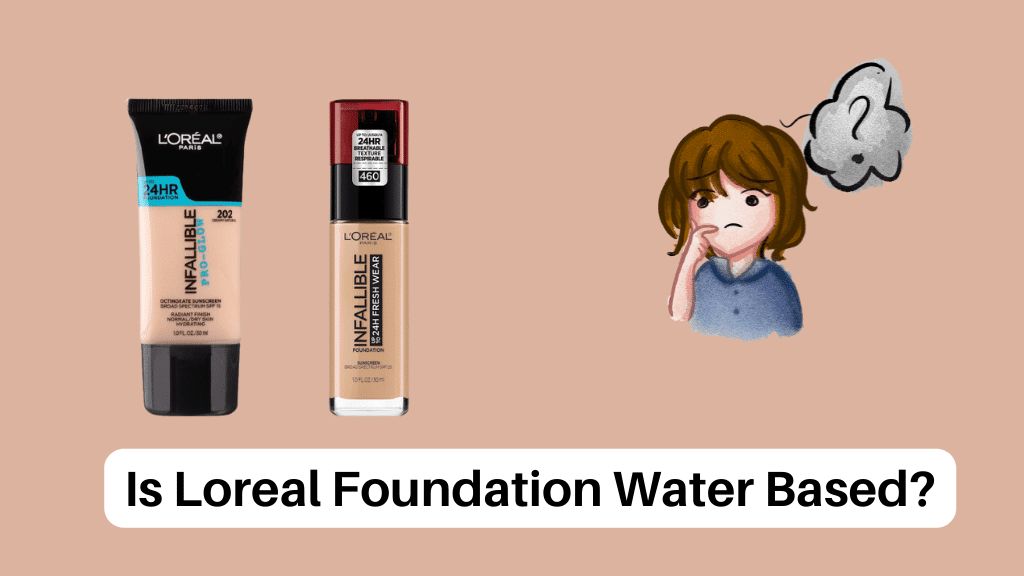 Is Loreal Foundation Water Based